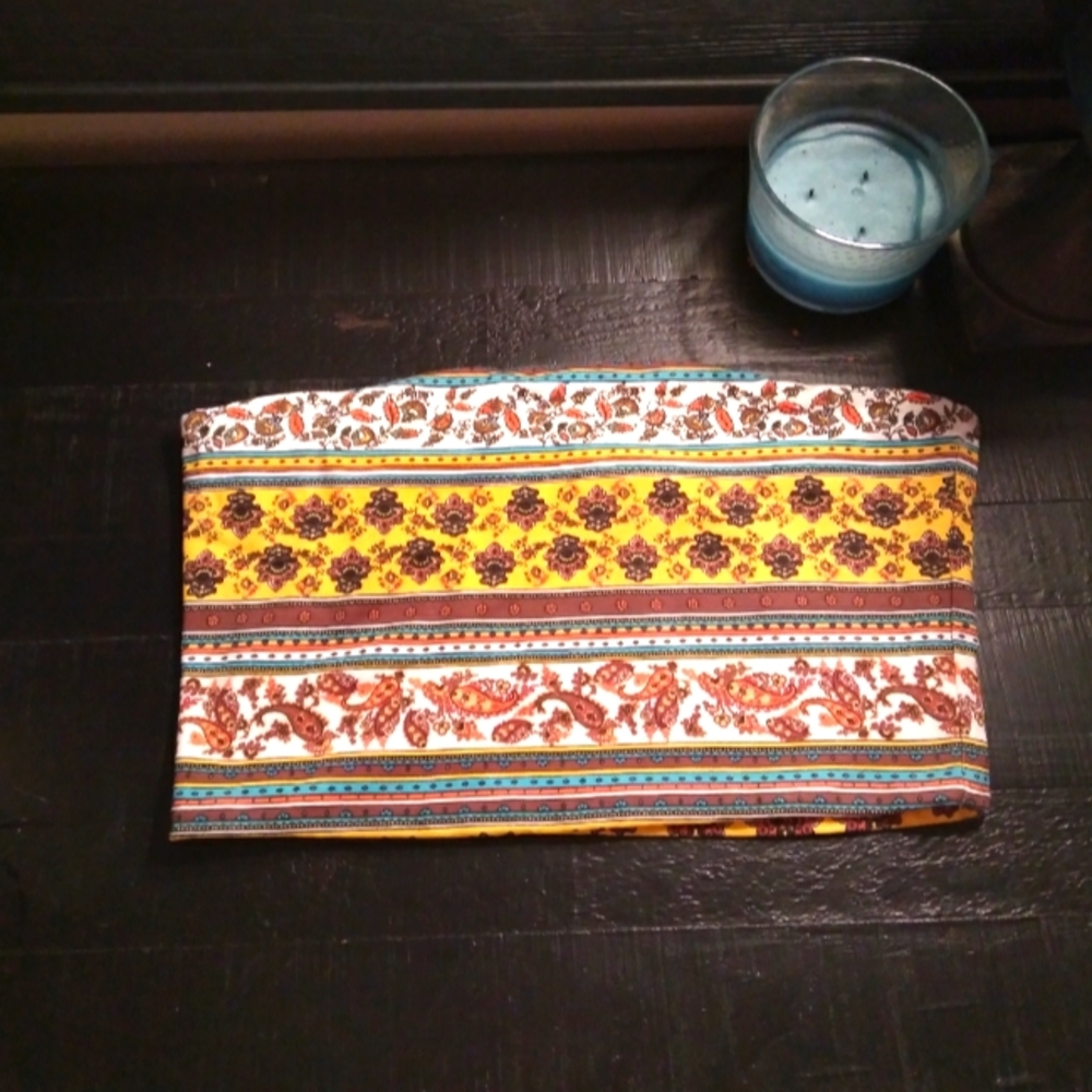 NWT Forever 21 Size M Bohemian Tube Top